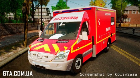 Mercedes-Benz VSAV & SMUR CUBE Ambulance [ELS]